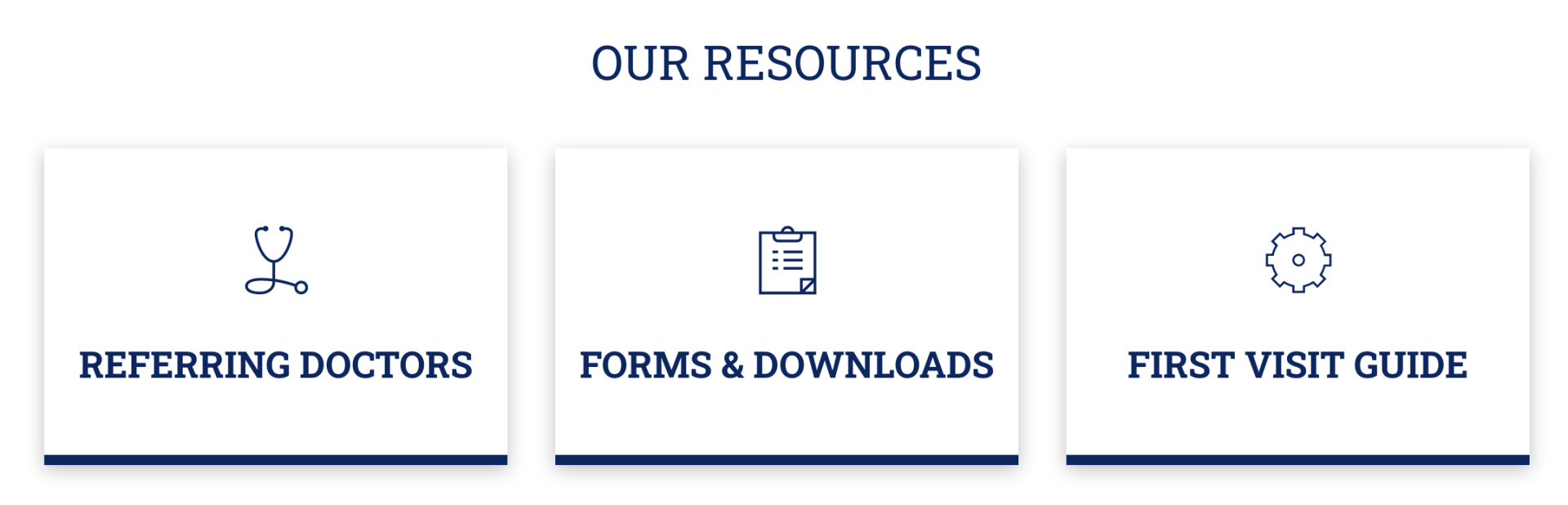 Add a Resources Section for convenient access