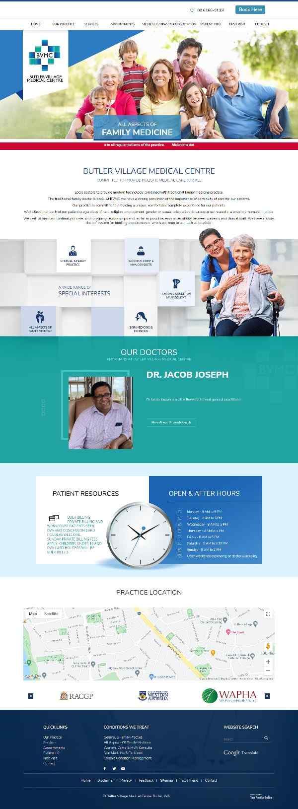 About Butler Village Medical Centre