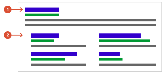 example of google sitelink