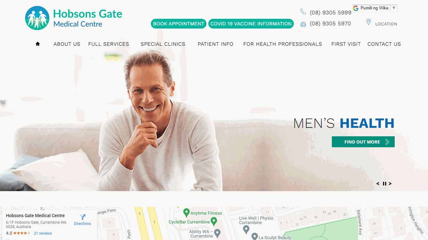 Medical Centre Website Design Perth, WA
