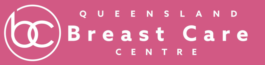 A pink logo for queensland breast care centre