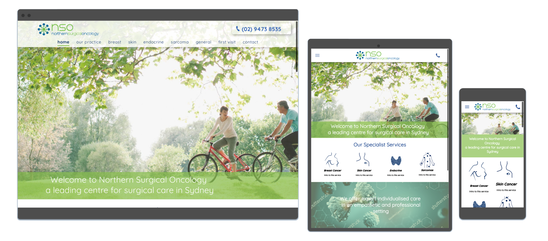 Responsive Website Design fro Doctors