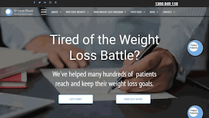 Dr Jason Maani, Bariatric and General Surgeon Website Design