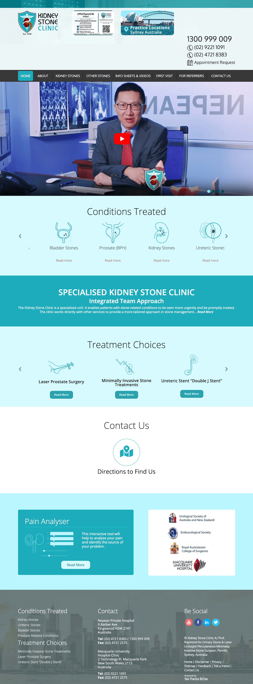Urology Kidney Website