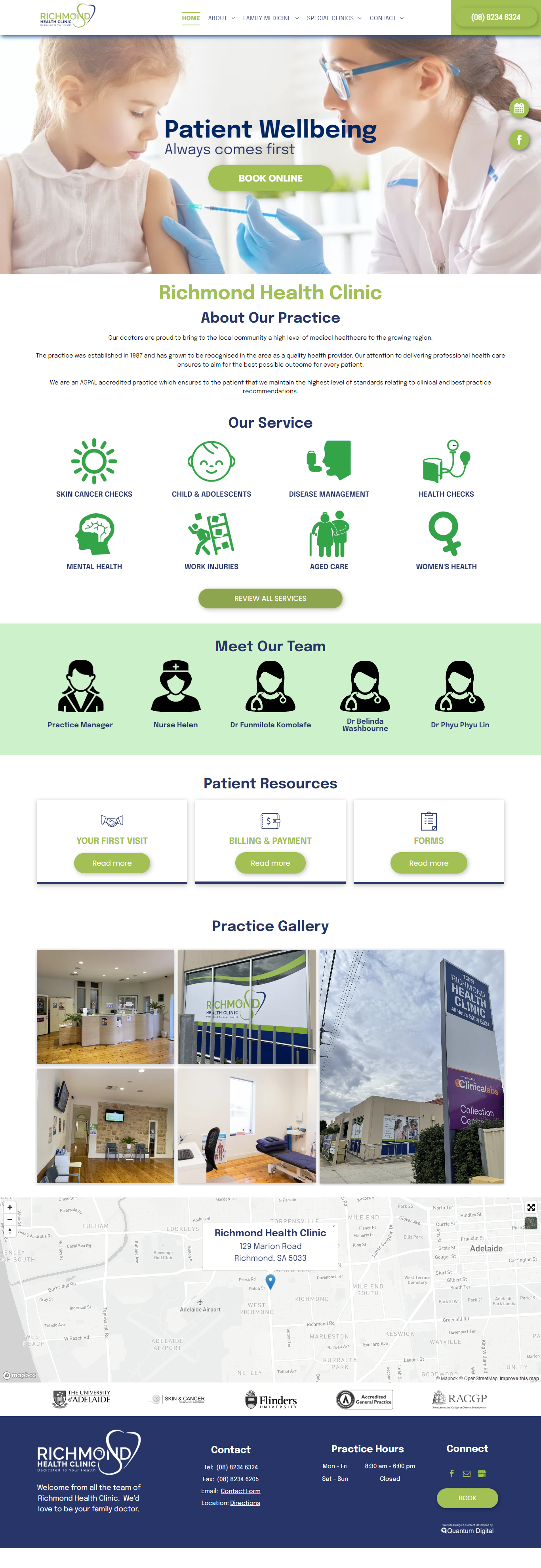 Sydney Sarcoma Unit Website Design