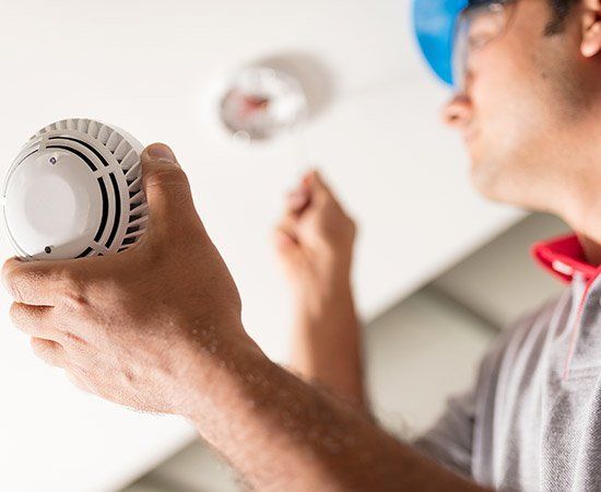 Installing Smoke Detector — Birmingham, AL — Automatic Fire Systems Installing Smoke Detector — Birmingham, AL — Automatic Fire Systems