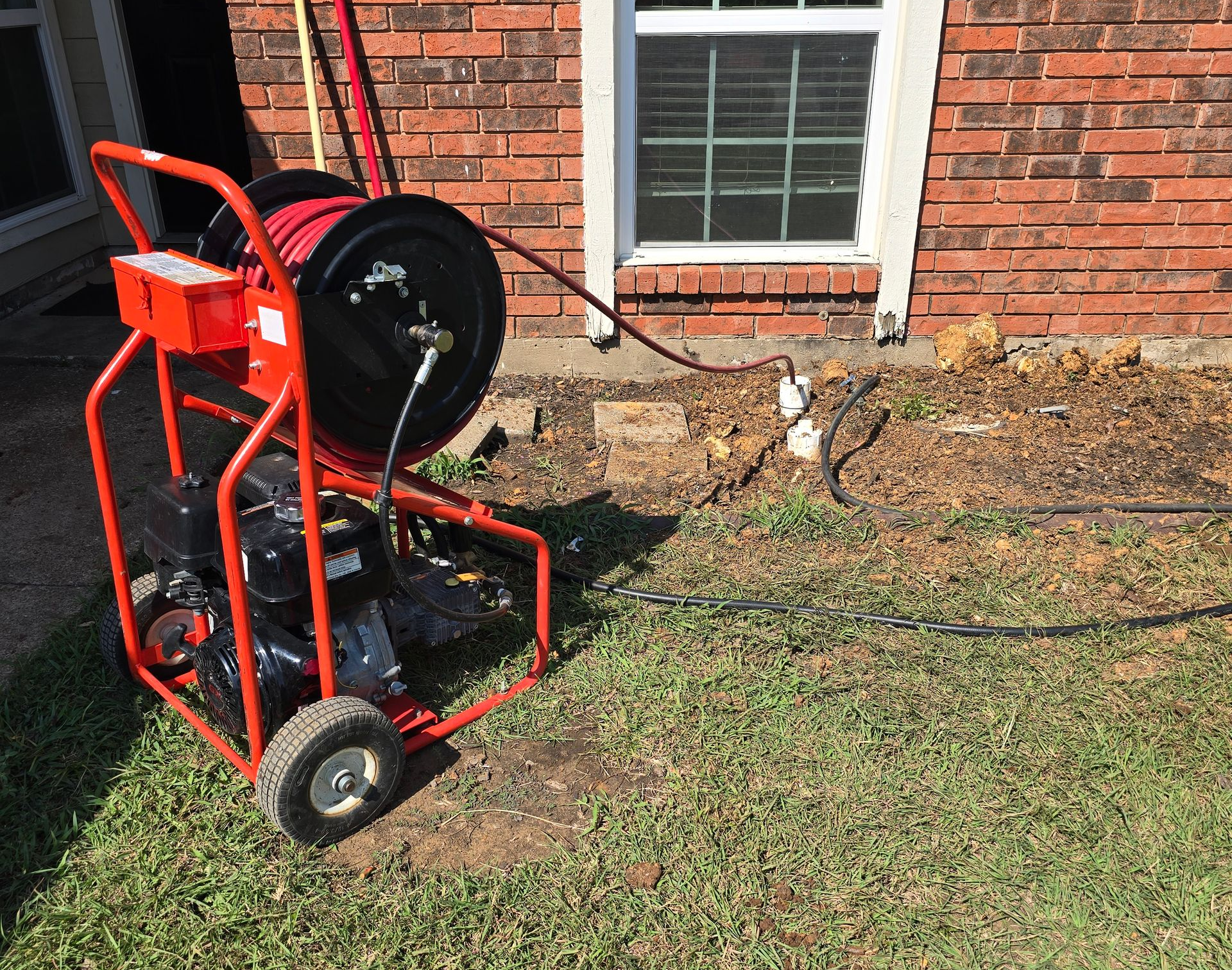 hydro jetting main sewer line
