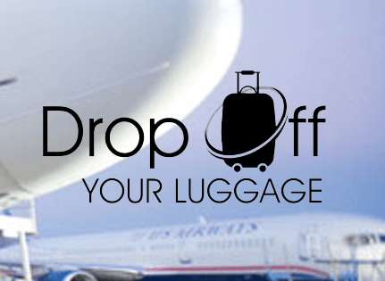 Drop off your luggage logo
