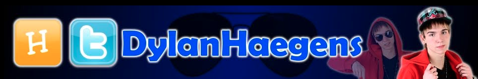 Het logo van Dylan Haegens in 2010