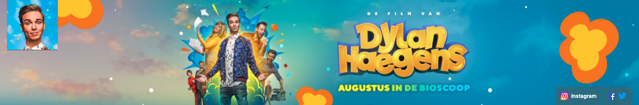 Het huidige logo van Dylan Haegens
