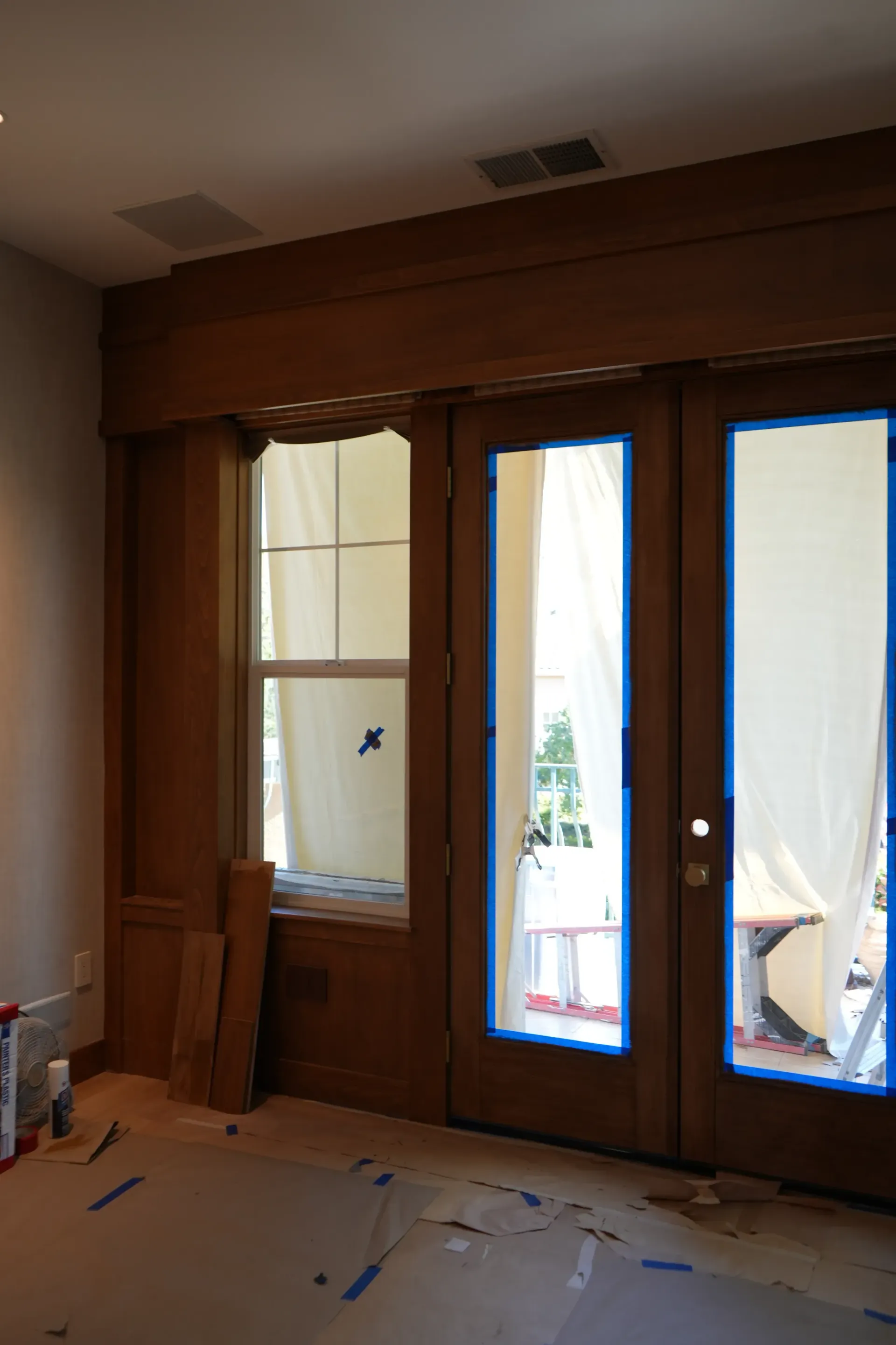 faux wood grain