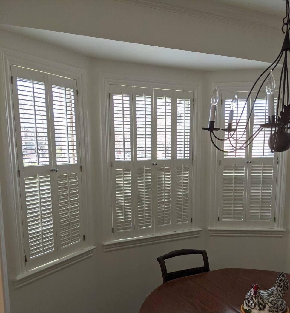 Plantation shutters repaint