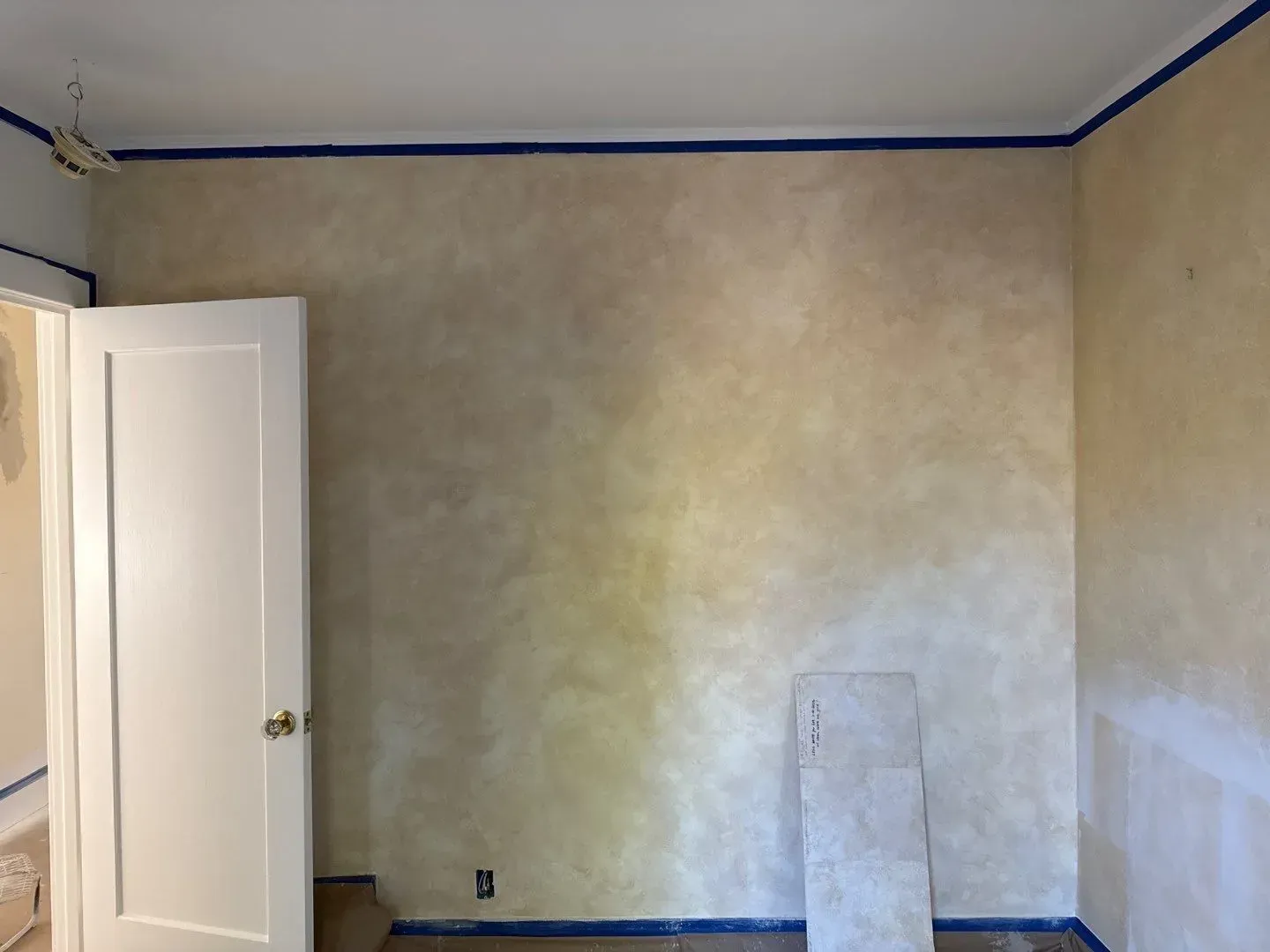 faux finished wall