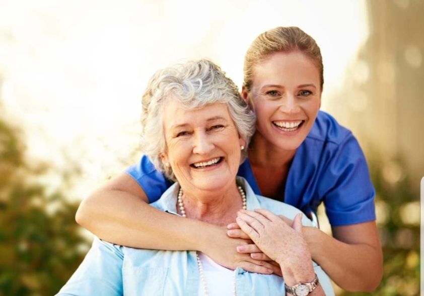 Caregiver and Client