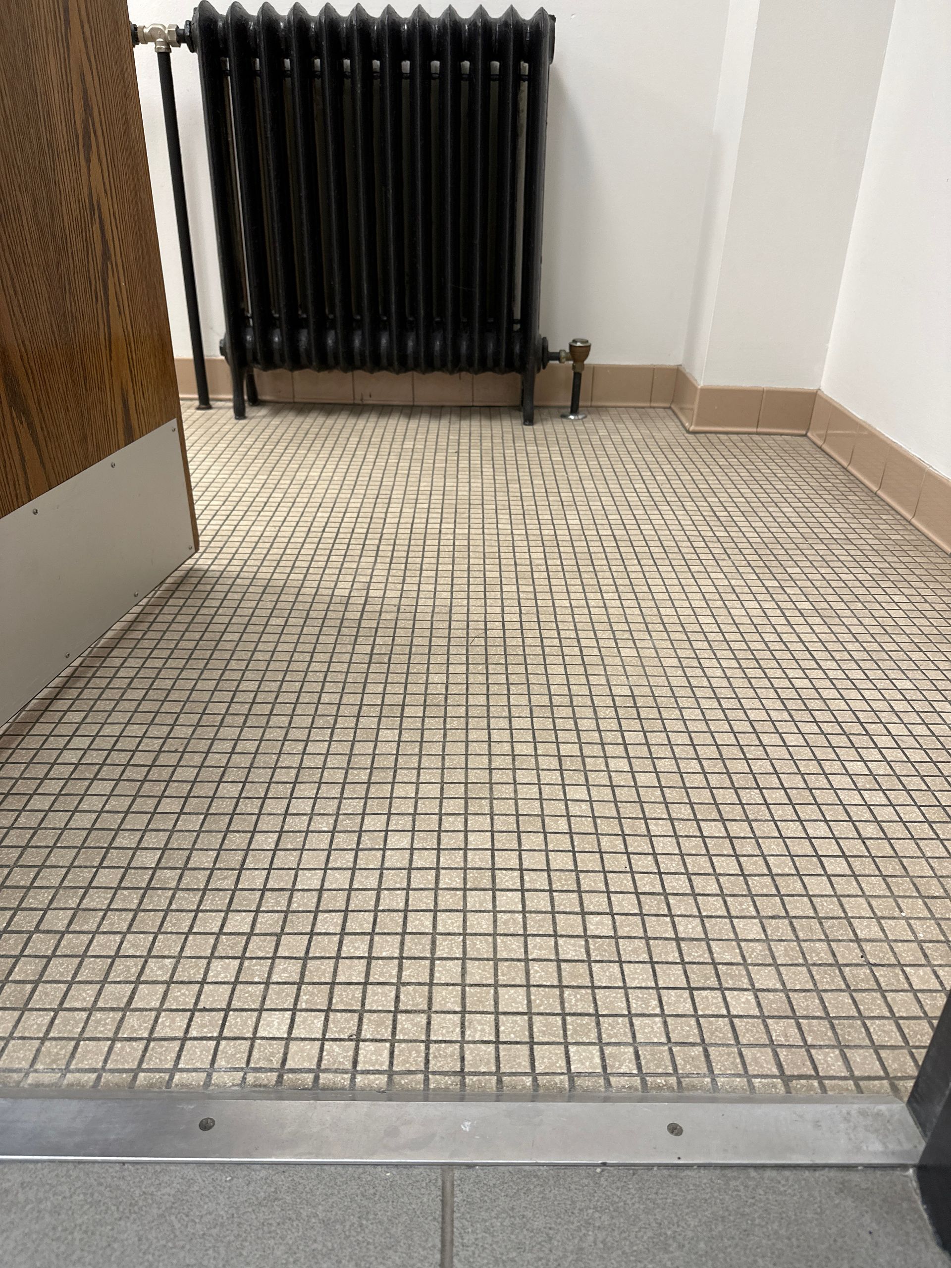 Correctional Facility Shower Before — Darien, IL — Sterling Services