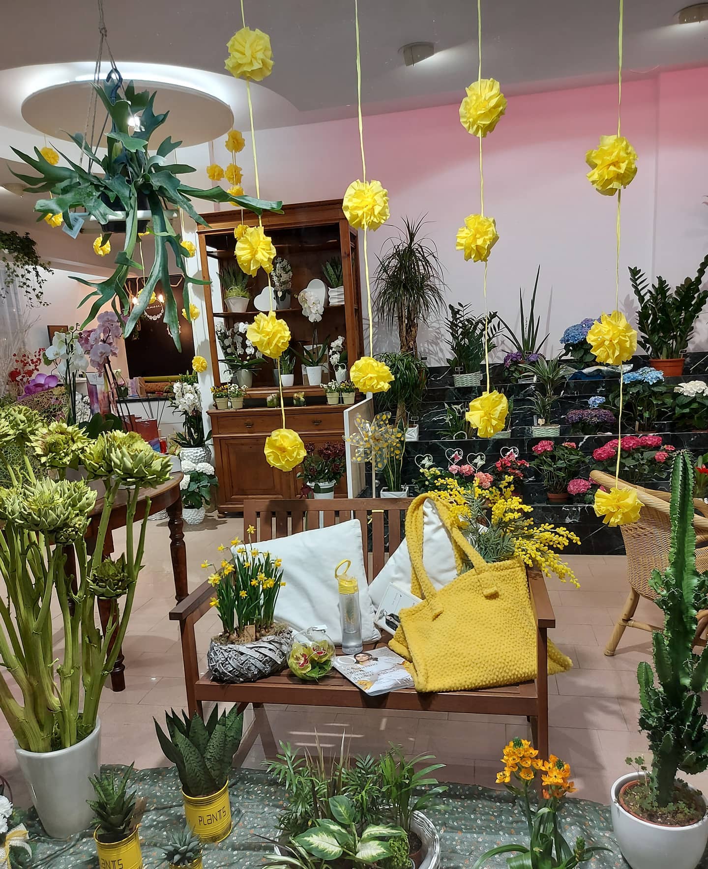 addobbi floreali per la Festa della Donna