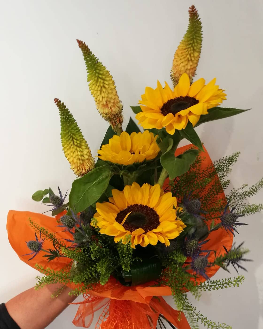 bouquet di girasoli
