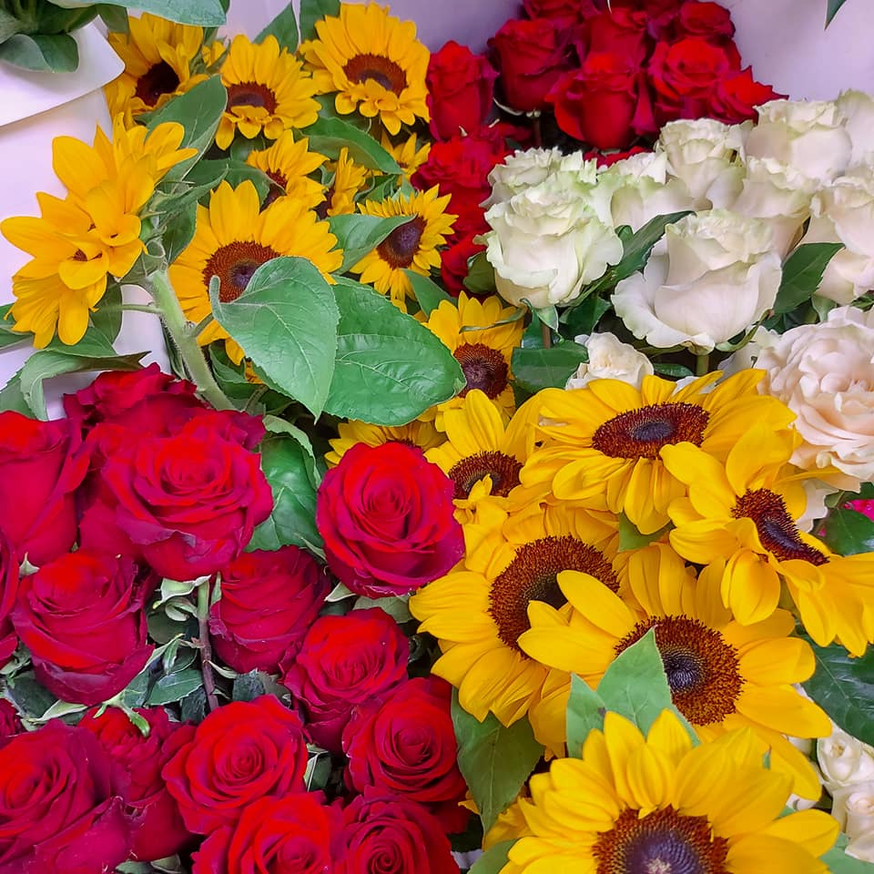 fiori freschi misti