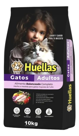 Bolsa de comida para gatos adultos 