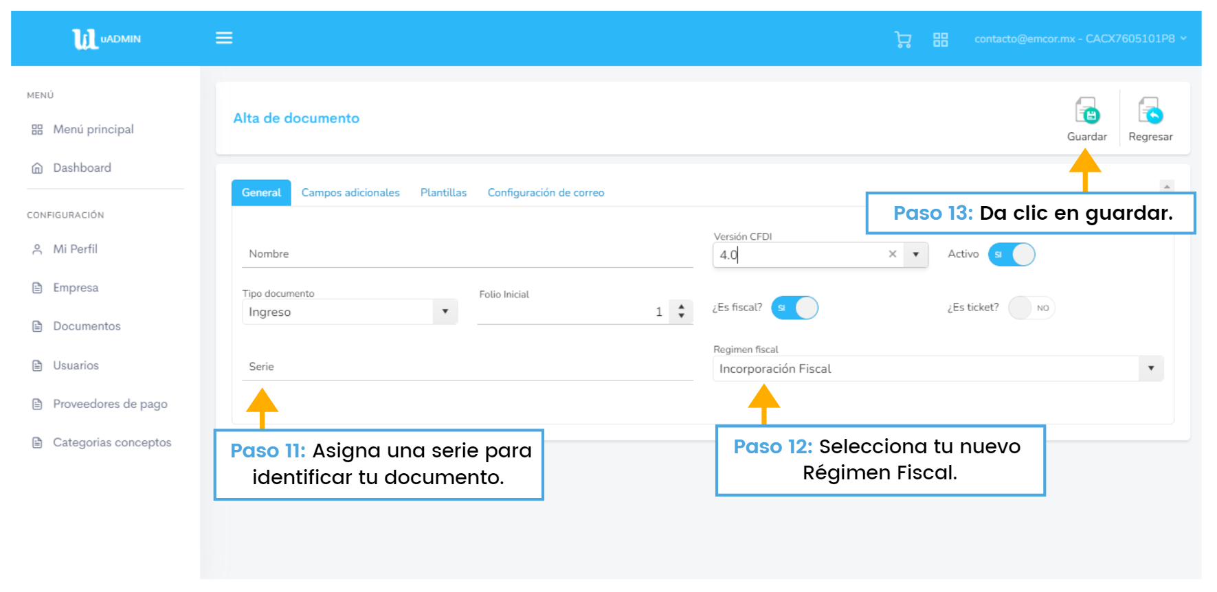 Una captura de pantalla de una página web con instrucciones sobre cómo usarla.