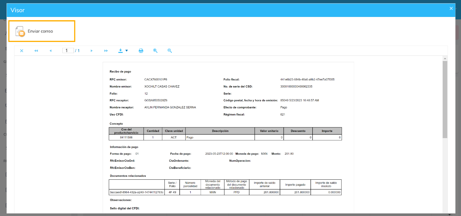 Una pantalla de computadora muestra una captura de pantalla de un archivo PDF.