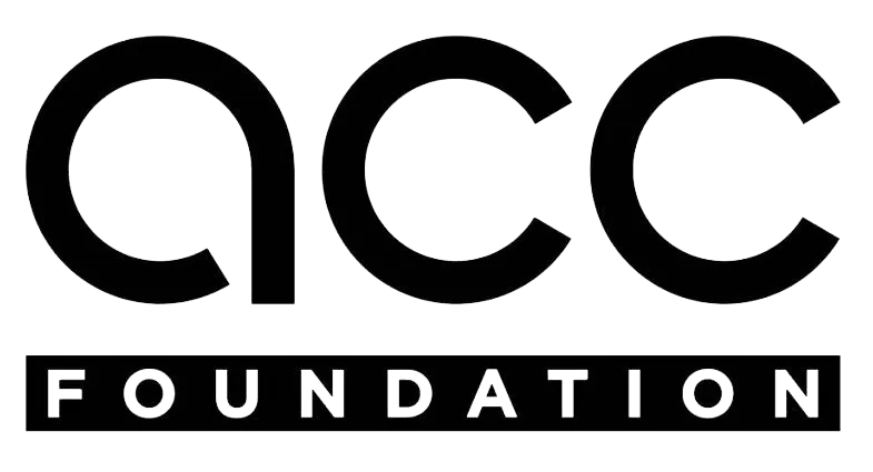 ACC Foundation logo with bold, black 