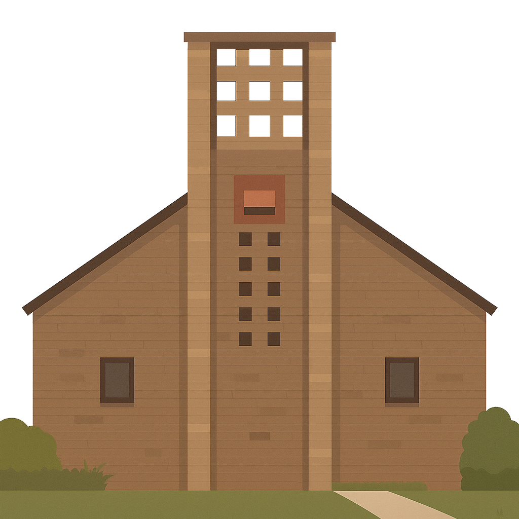 Illustration of the Warren Church