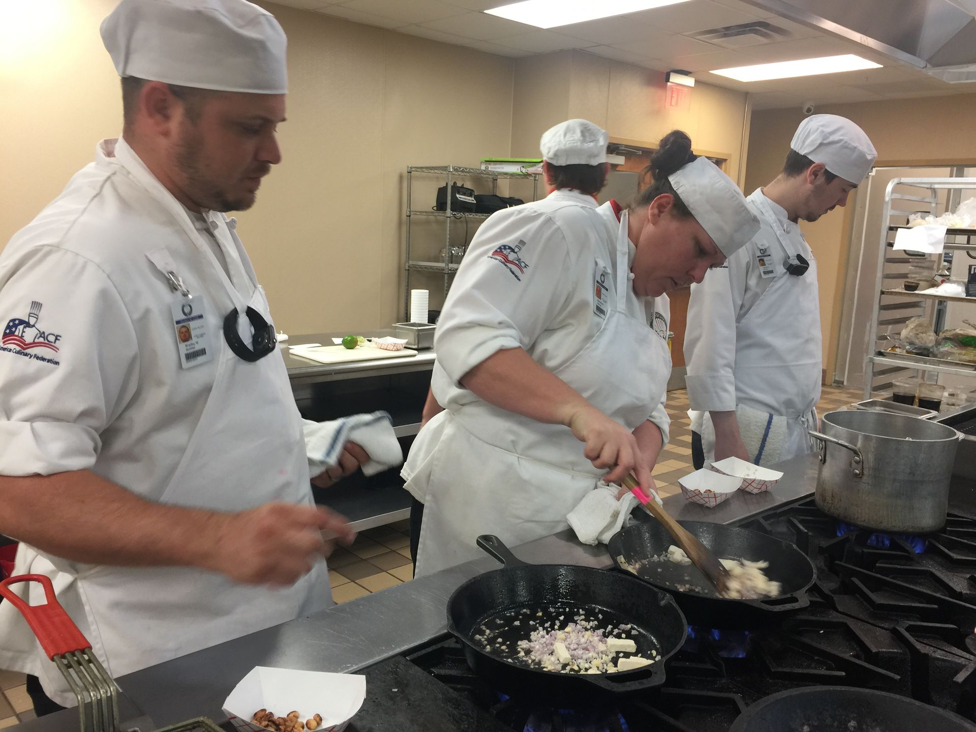 Hands-on culinary training at LCI