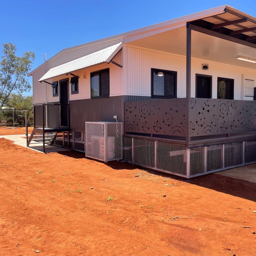 A White House With A Porch And Stairs — SLS Builders Pty Ltd in Humpty Doo, NT