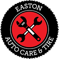 Easton Auto Care & Tire logo with crossed wrenches in a red circle | Easton Auto Care and Tire