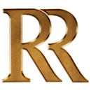 Two gold-colored capital 