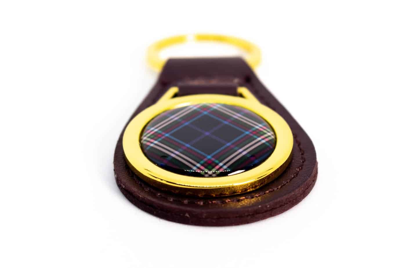 Thin Blue Line UK Tartan Key Ring