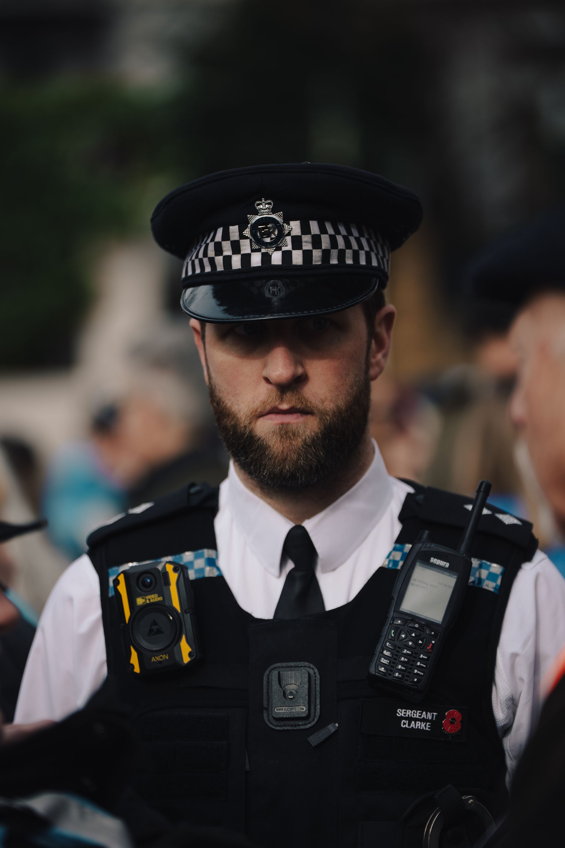Brother Don't Be Alone - Stoic Police Officer