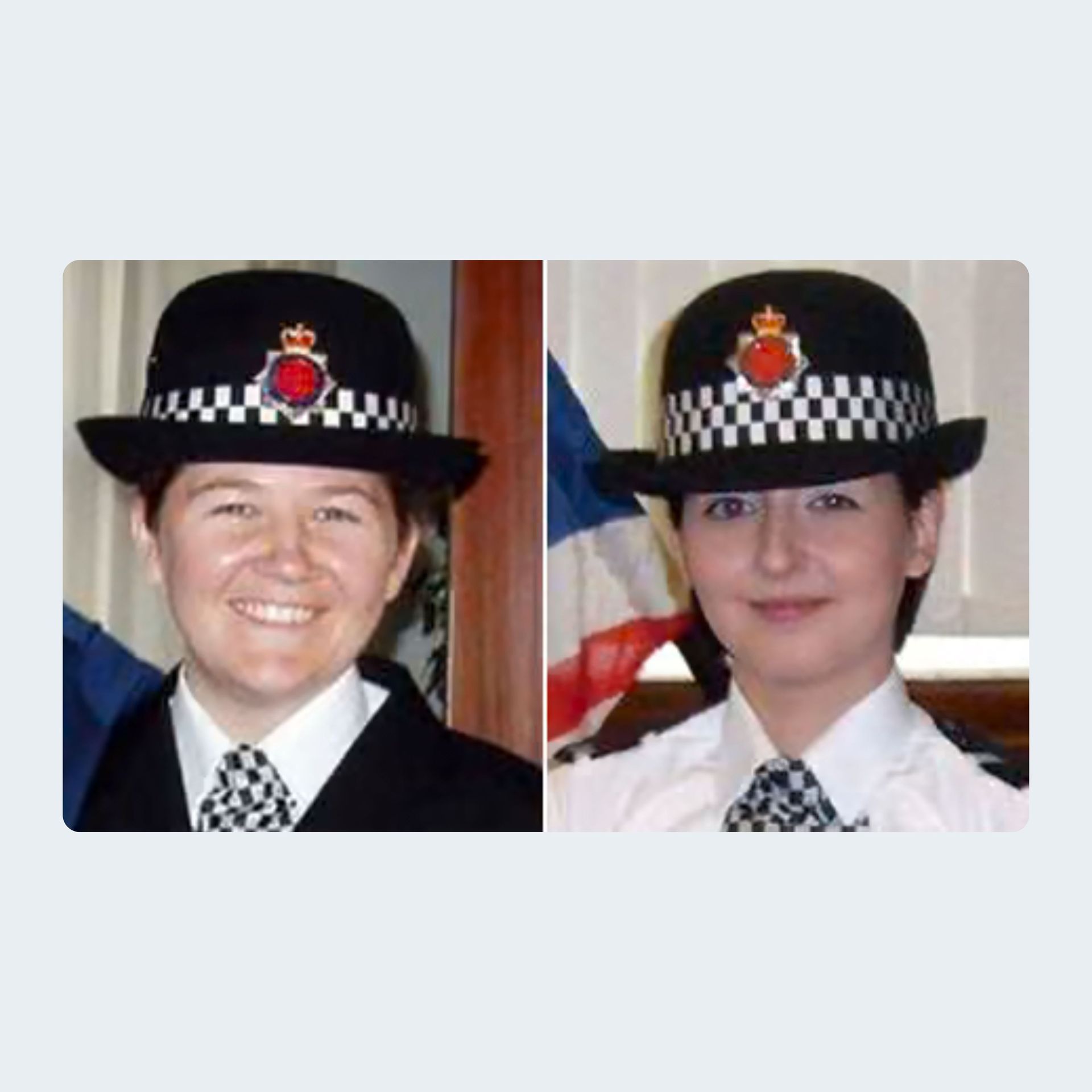 PC Fiona Bone and PC Nicola Hughes