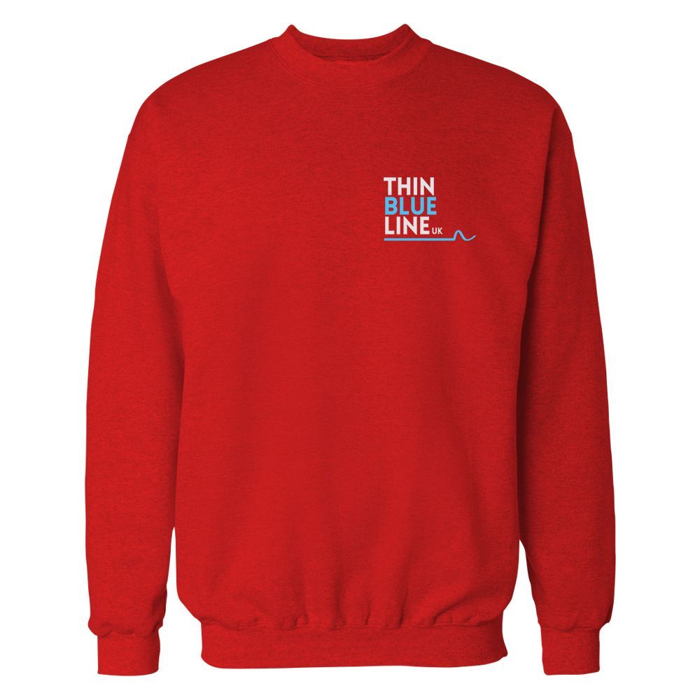 Hot pink sweatshirt with 