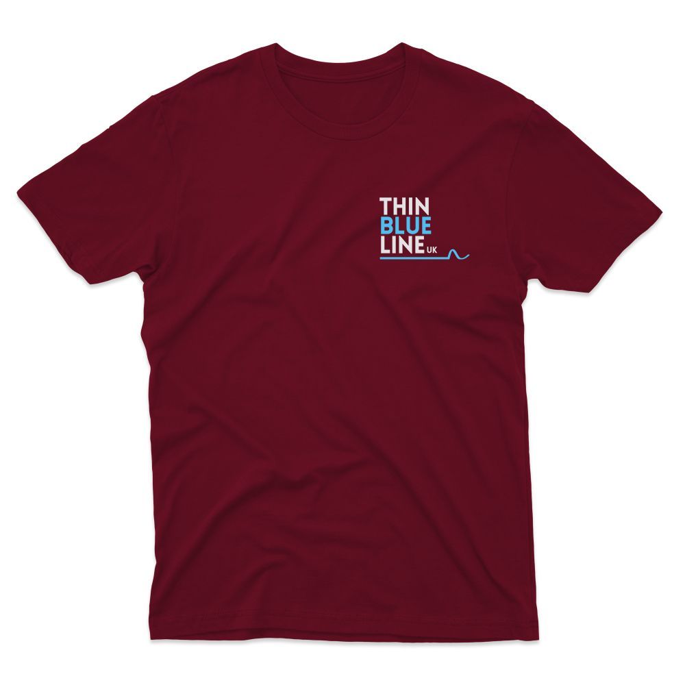 Purple t-shirt with 