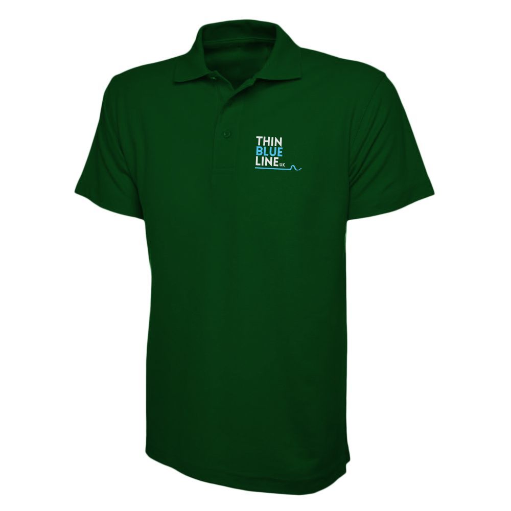 Gray polo shirt with 
