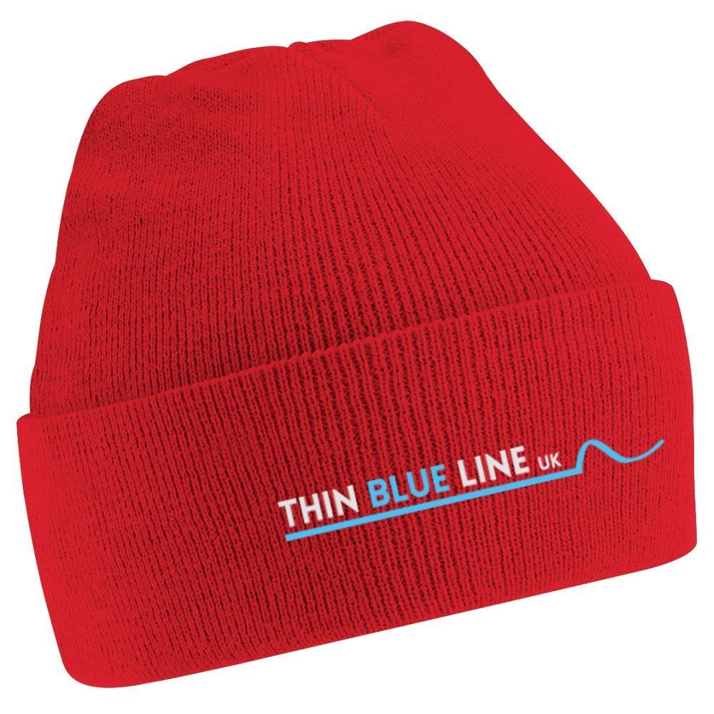Maroon beanie with 