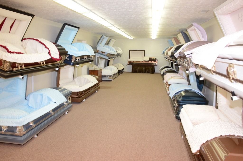casket showroom