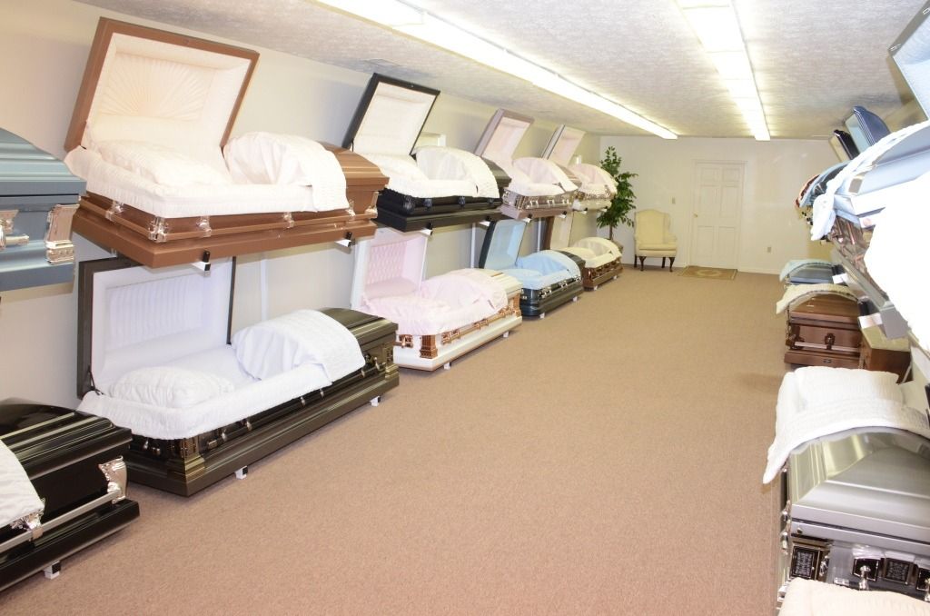 casket showroom
