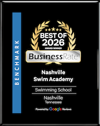 NSA Best of Award Plaque 2026 | Nashville Swim Academy in Nashville TN