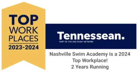 Top Work Places 2023 - 2024. Tennessean | Nashville Swim Academy in Nashville TN