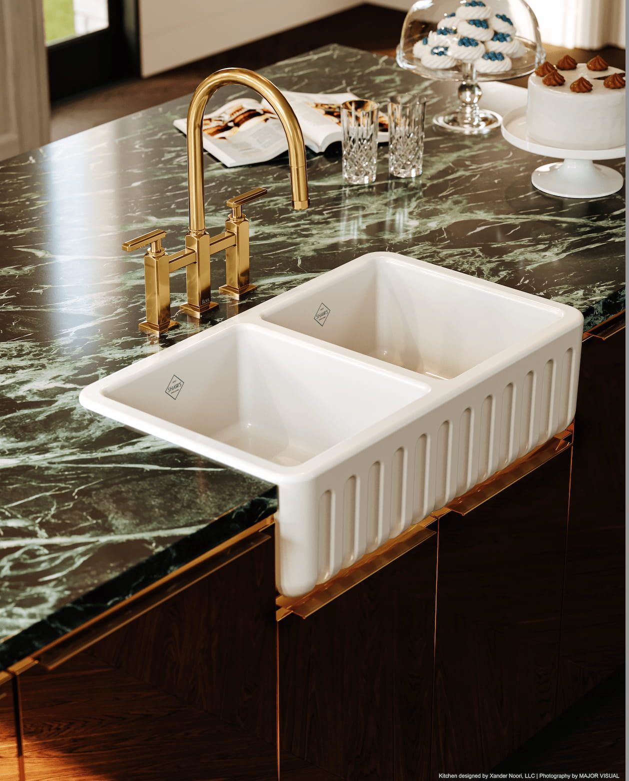 shaws gallery magruder associates kitchen sink inspiration for designers