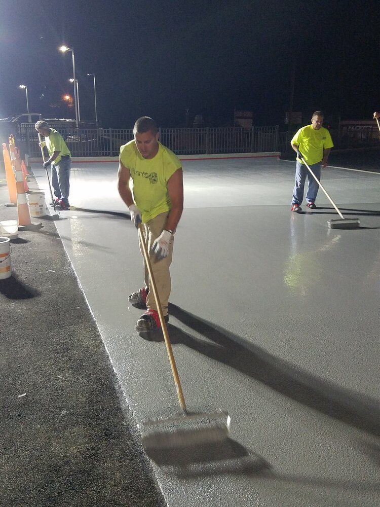 Ameriseal Concrete Sealing at Ron Marhoffer