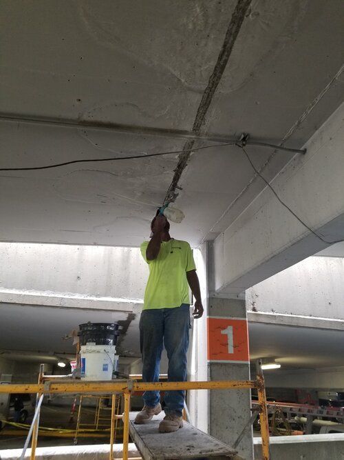 Summa Health Systems Parking deck restoration and repairs, Ameriseal is finishing up!