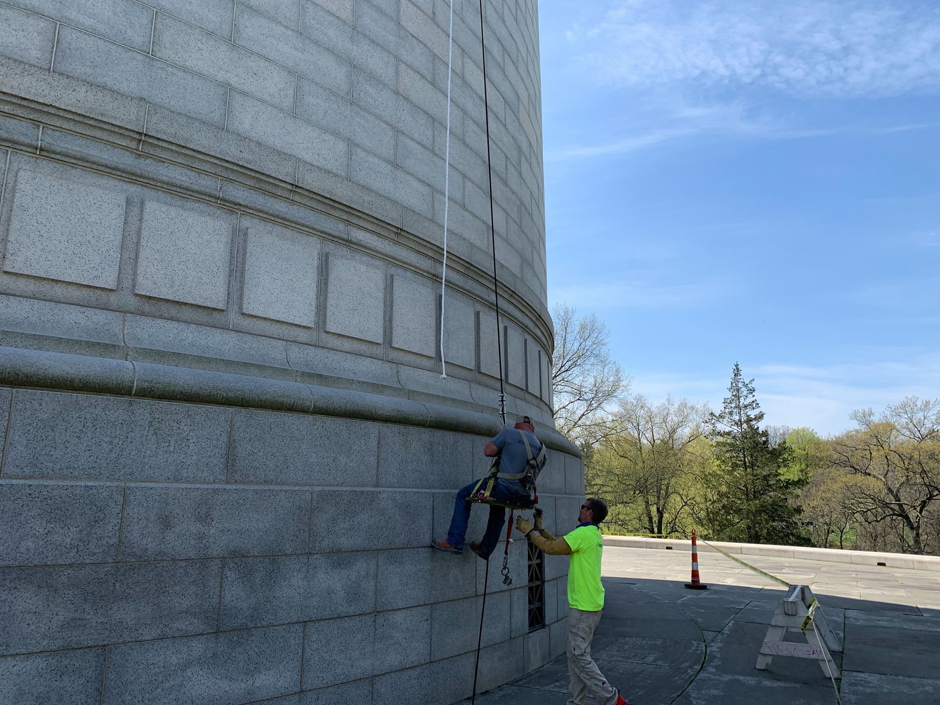 William McKinley Memorial commercial restoration by Ameriseal and Restoration