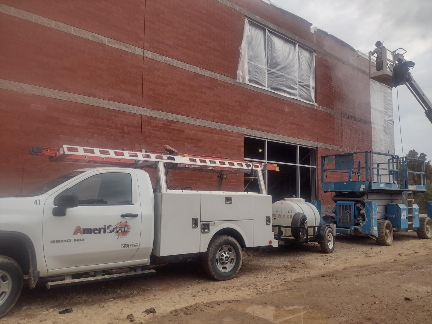 Commercial restoration on Schools by Ameriseal and Restoration