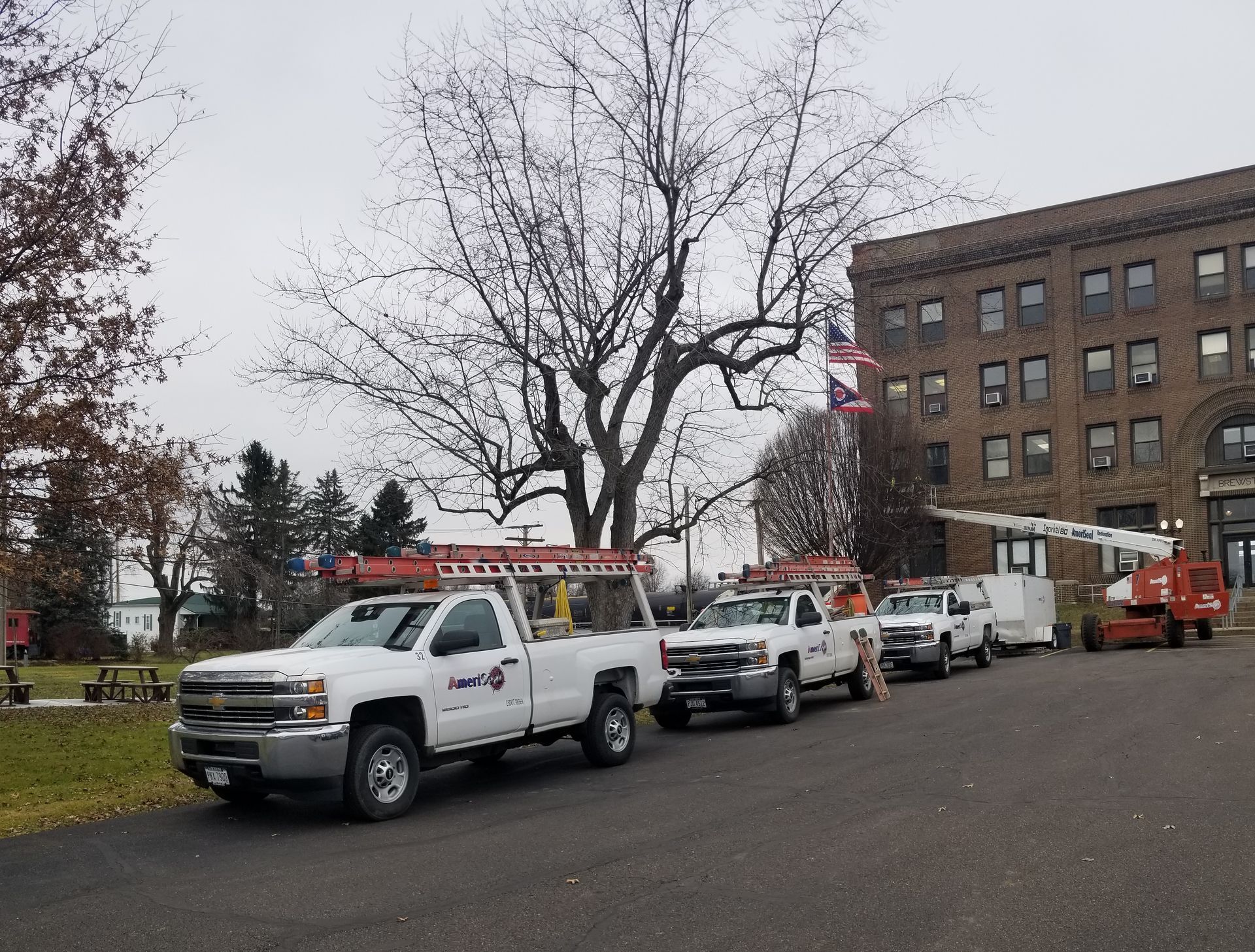 Building maintenance and restorations by Ameriseal - At the Wheeling and Lake Erie Railroad Building