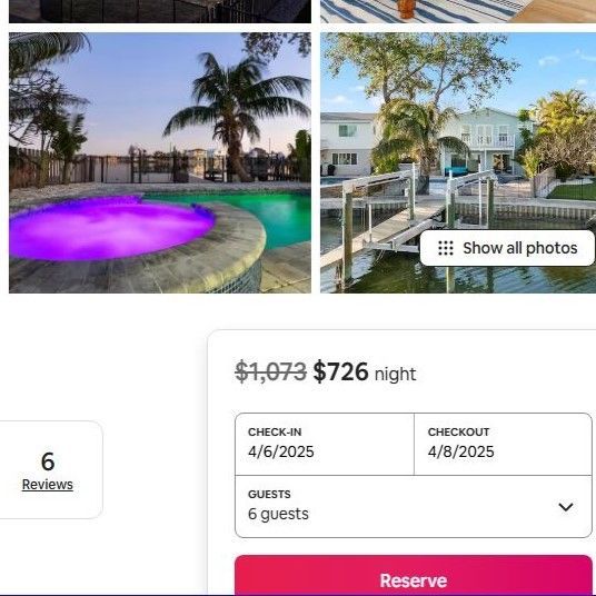 Vacation rental in Indian Rocks Beach, Florida