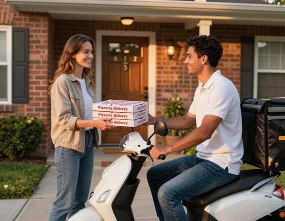 Delivery sin cargo en tu puerta